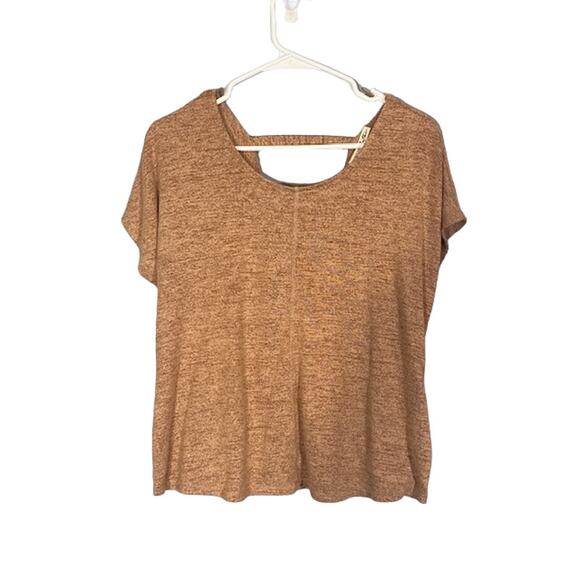 Express Salmon Pink Short Sleeve Blouse Women SZ XS - Picture 8 of 9